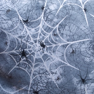 Halloween Spiderweb Pillow Cover, Decorative Toss Pillow, Accent Pillow, Throw Pillow, Pillowcase, Spider - Fits 18x18 inch form