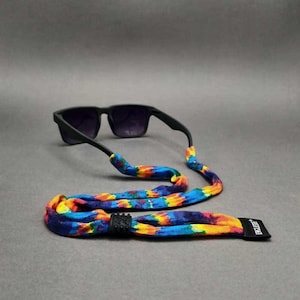 Correa para gafas de sol / Sujeción para gafas de sol / Correa para gafas de sol / Algodón arcoíris