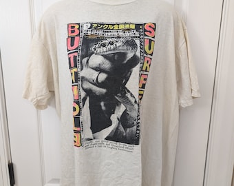 BUTTHOLE SURFERS Rare Vintage Band Shirt XL 90s Grail Rock