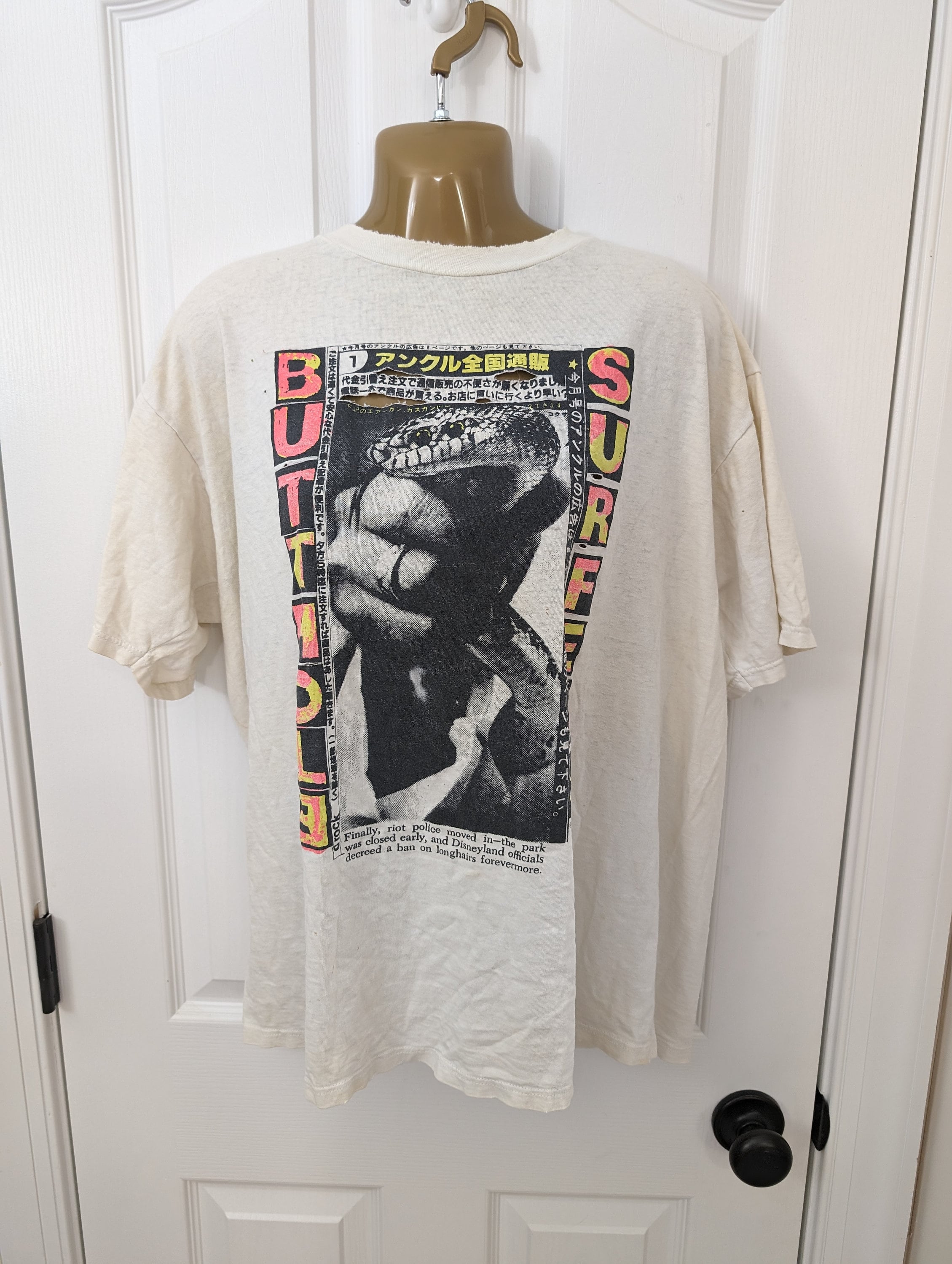 BUTTHOLE SURFERS 90sヴィンテージtシャツ Vintage 90's Butthole Surfers T-Shirt – Mills Vintage USA