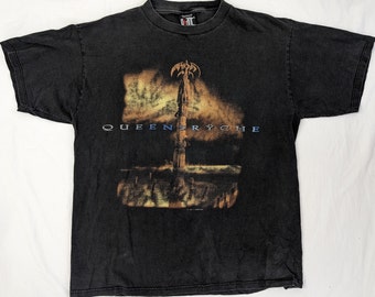 QUEENSRYCHE Rare Vintage Band Shirt XL 90s Collector's item