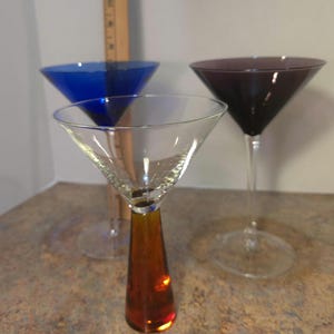 Vintage Martini Gläser