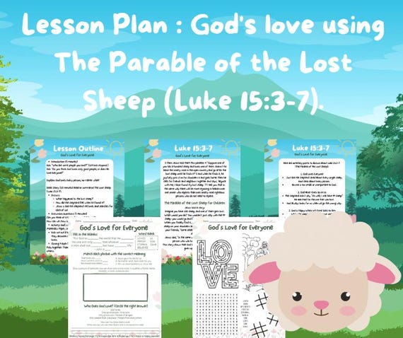 Parable Of The Lost Sheep Lesson Plan