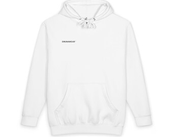 Sudadera con capucha "Deja a la gente mejor" / Sudadera minimalista inspiradora / Sudadera unisex de tejido grueso