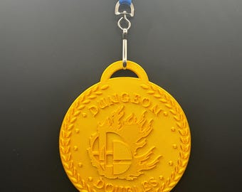 Customizable 3D Printed Medal | Make Your Own 1st/2nd/3rd Prize Medal