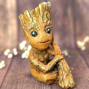 Handmade Tree Spirit Figurine • Forest Guardian Sculpture • One of a Kind Ceramic Art • Nature Decor Collectible Gift