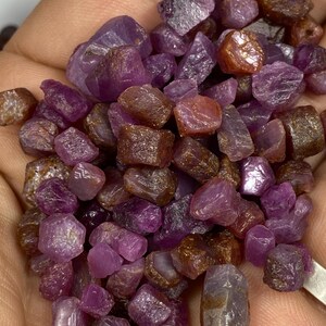 Natural Ruby Crystal Lot – Good Quality 253 grams