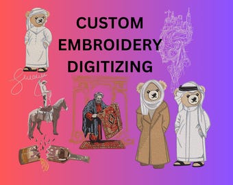 custom embroidery digitizing