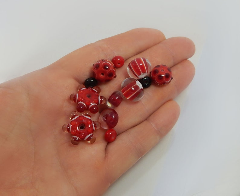 Earring Pairs,Jewelry Set,Supplies Beads For Earrings Handmade Lampwork Beads Set For Earrings