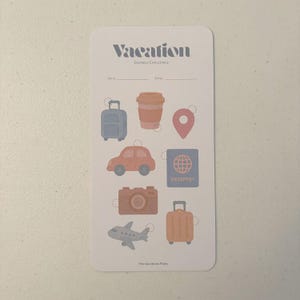 Défi Épargne-vacances | Papier cartonné