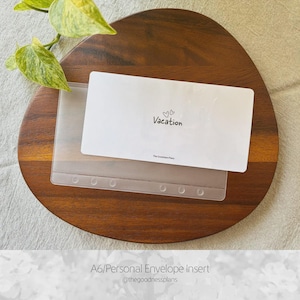 Cute Heart Envelope Insert | option Frost PVC Envelope | Customization