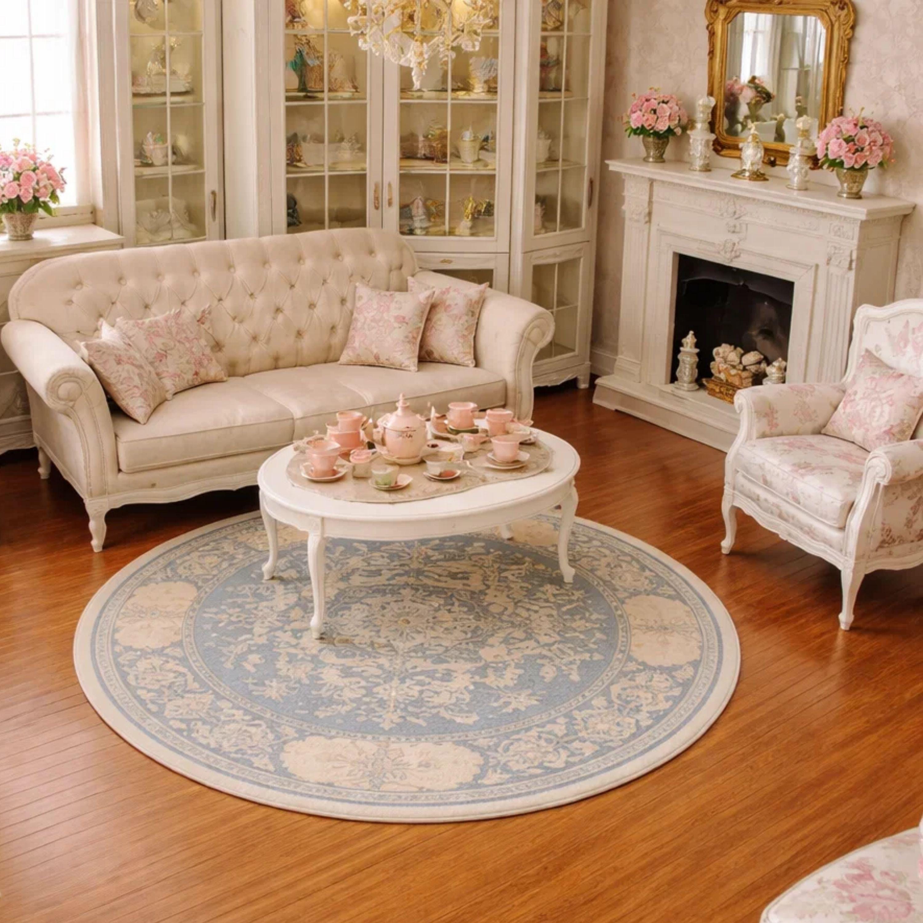 Printable Dollhouse French Rugs, 1:12 Miniature Carpet Set, Aubusson ...