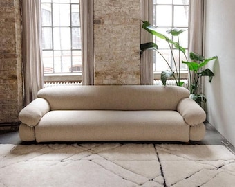 MRIRT MOROCCAN SHAG Rug -White Hand-Tufted Beni Mrirt High Quality Wool Rug -Hand-Tufted Beni Mrirt Wool Rug –Authentic Moroccan Shag Carpet
