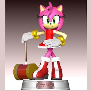 Emy Rase Figure, 3D Painted Figures, Action Figurines, Miniature Scupulture, Gift Figurine