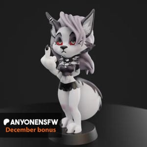 Chibi Laana Figure, 3D Painted Figures, Action Figurines, Miniature Scupulture, Home Decor, Gift Figurine