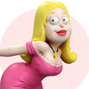 Frencina Smeth Figur, 3D bemalte Figuren, Actionfiguren, Miniaturskulptur, Geschenkfigur