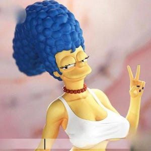 Merge Simpsan Figure, 3D Painted Figures, Action Figurines, Miniature Scupulture, Gift Figurine