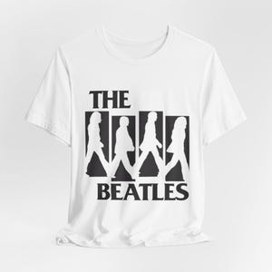 The Beatles Vintage Unisex Tee, Music Lover Gift, Retro Band Shirt, Casual Fashion Top, Perfect for Concerts, Gifts for Her