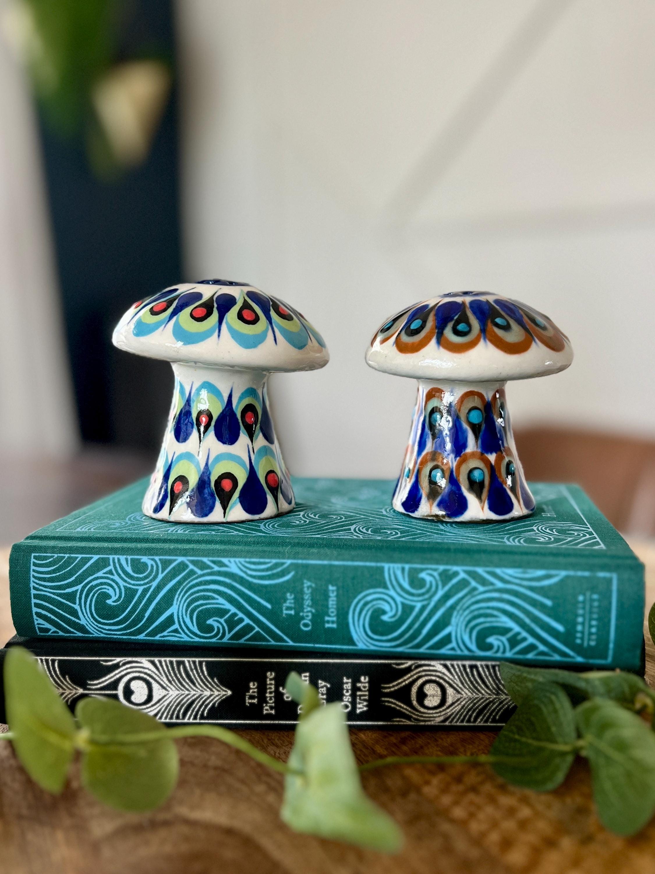 Vintage Pottery Mushroom - Etsy