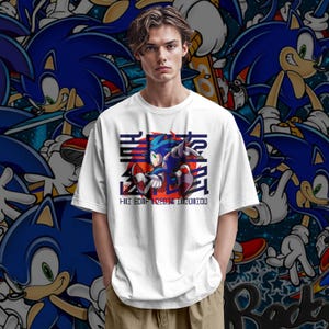 LIMITED Sonic Hedgehog Japanese T-Shirts - Hoodies - Sweatshirts & More Dreamcast Sega Unisex Tee