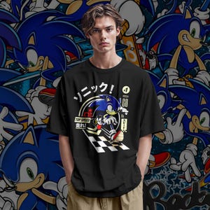 LIMITED Sonic Hedgehog Japanese T-Shirts - Hoodies - Sweatshirts & More Dreamcast Sega Unisex Tee
