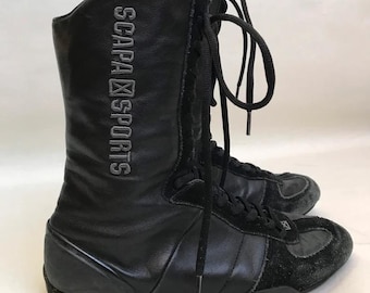 Scarpa da box in pelle Scapa Y2k