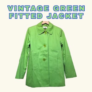 Vintage green Talbots jacket