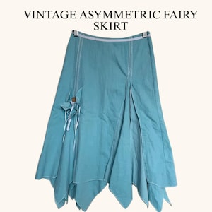 Vintage asymmetrical fairy skirt