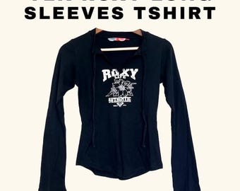 Y2k Roxy t-shirt met lange mouwen
