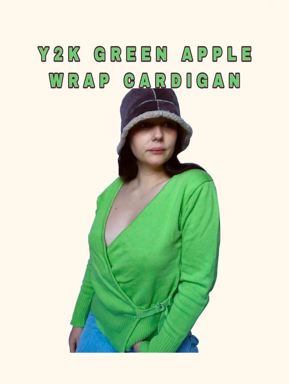 Pull Capuche Justice – Vert Pomme – Taille 16 – Tricot Câble – Manches Longues – Excellent état