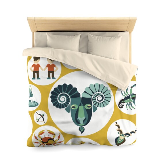 Duvet Cover Aries High Quality Soft Microfiber Queen