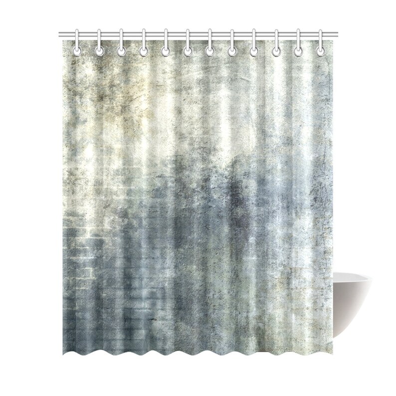 Loft Shower Curtain 6 Sizes To Choose From Includes Hooks Image 0