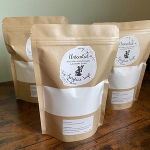 100% Natural Handmade Laundry Soap