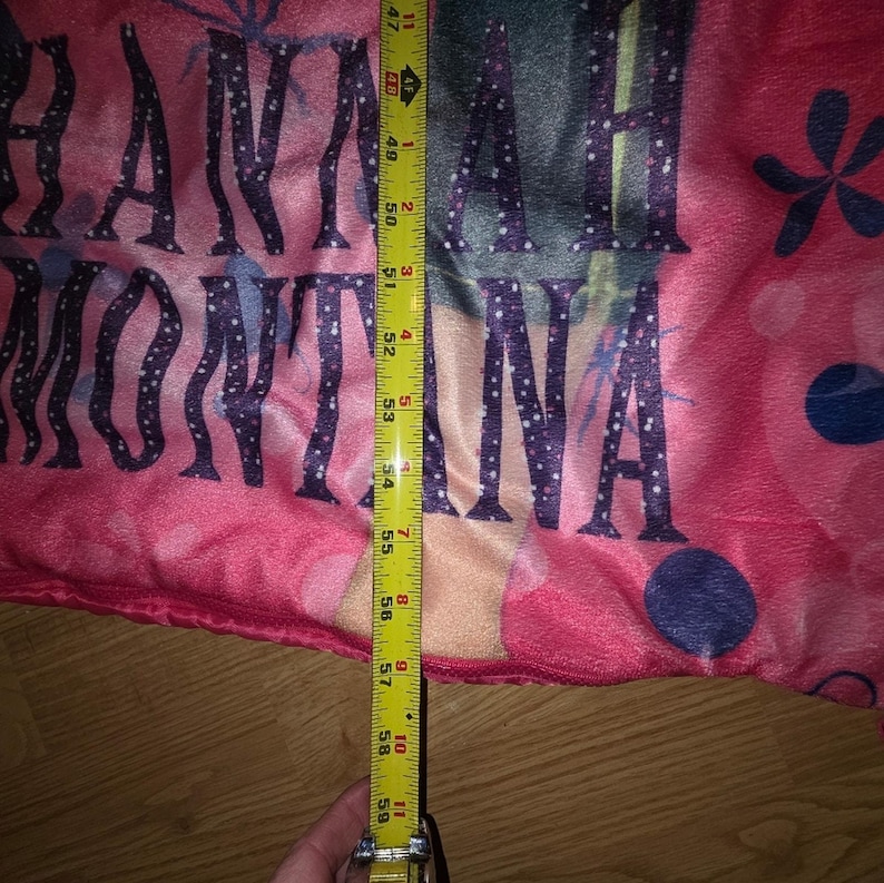 Y2K Disney Hanna Montana Sleeping Bag And Overnight Duffle Miley Cyrus Slumber image 9