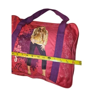 Y2K Disney Hanna Montana Sleeping Bag And Overnight Duffle Miley Cyrus Slumber image 6