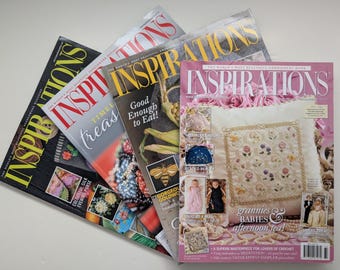 Inspirations Embroidery Magazine Back Issues - YOU CHOOSE