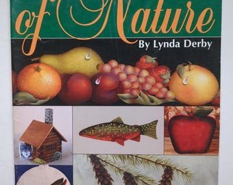 Decorative Painting Book The Colors of Nature by Lynda Derby Pull Out Pattern Included