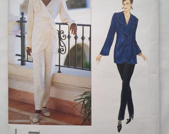 Vogue Paris Original Sewing Pattern 1542 UNCUT Emanuel Ungaro Jacket & Pants CHOOSE SIZE
