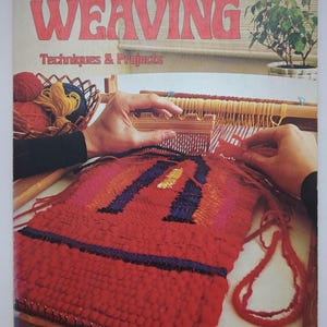A Sunset Book Weaving Techniques & Projects Book Vintage 1974