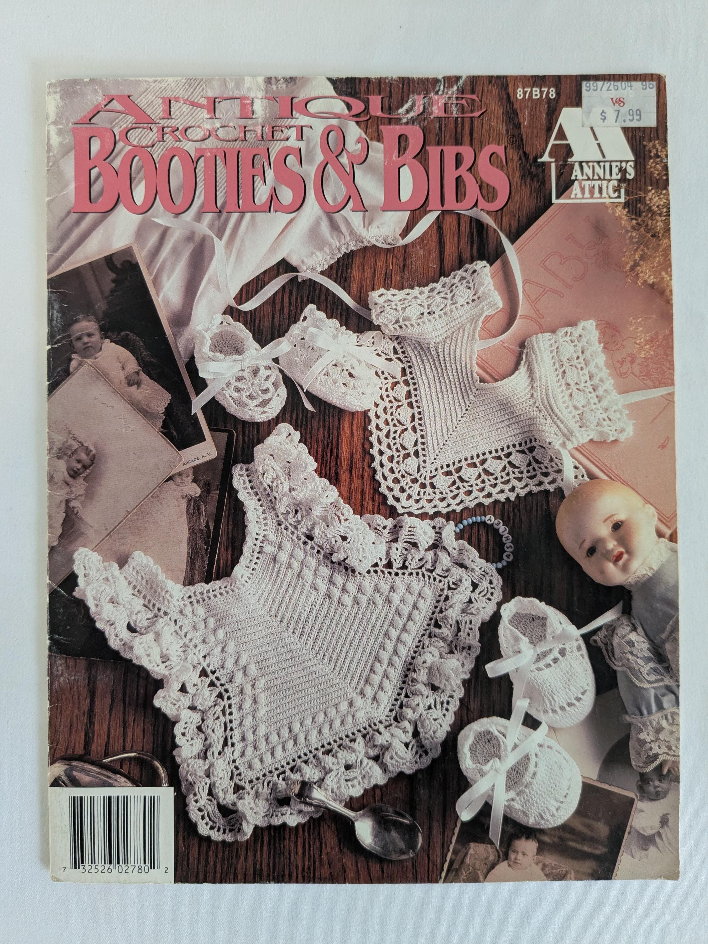 30 Annie’s Attic Crochet Patterns to Explore for Gifts, Decor, and Vintage Charm 22 Antique Crochet Booties and Bibs