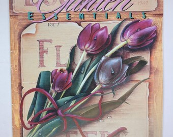 Decorative Painting Book Garden Essentials by Linda Lock Vintage 1998