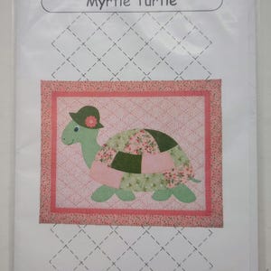 Quilt Pattern:  Myrtle Turtle 34" x 27" Spring Creek NeedleArt