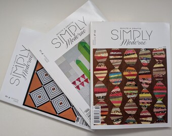 Simply Moderne Quilts & Crafts Magazine Back Issues - YOU CHOOSE