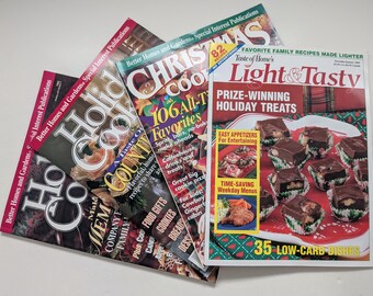 Vintage Holiday & Christmas Cooking and Baking Magazine Back Issues - YOU CHOOSE