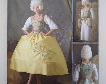 Simplicity Historical Sewing Pattern 3635 UNCUT 18th Century Undergarments - CHOOSE SIZE