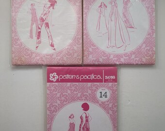 Vintage 1970's Patterns Pacifica Hawaiian Sewing Pattern UNCUT - YOU CHOOSE