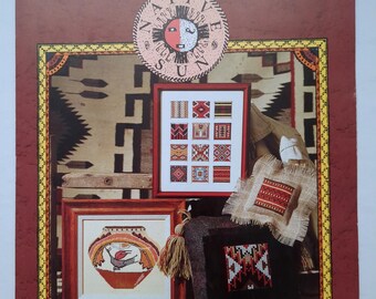 Native Sun Blanket Sampler Leaflet No. 6 - Cross Stitch Patterns