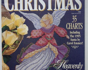 Better Homes and Gardens Cross Stitch Christmas Magazine 1995
