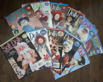 Soft Dolls & Animals! Magazine Back Issues - CHOOSE ISSUE