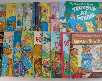 The Berenstain Bears Vintage Children's Books from the 80s and 90s - YOU CHOOSE